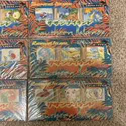 Pokemon Japanese Southern Islands Complete Set Sealed 18 Cards Rainbow/Tropical - Image 3