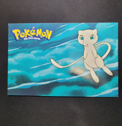 1999 Pokemon The First Movie 1 of 3 Warner Bros. Post Card Mew Art - Image 3