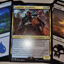 Commander Magic Deck MTG Cards = ALL 100 *Inquisitor Eisenhorn ClueDemonSpells* - Image 1