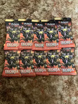 Ikoria Lair of Behemoths Sleeved Collector Booster x10 - Image 1