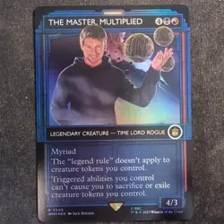 The Master, Multiplied - Foil Showcase - UB: Doctor Who (MTG) - Image 1