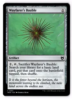 Wayfarer's Bauble 151 Commander: Wilds of Eldraine Normal NM - Image 1