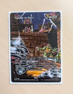 Trouble in Pairs (Borderless) Teenage Mutant Ninja Turtles Source Material #0003 - Image 1