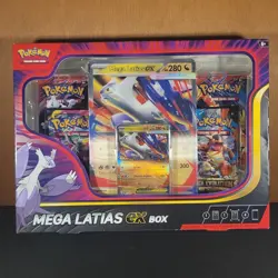 Pokemon TCG Mega Evolution Mega Latias EX Box - NEW SEALED 4 Booster Packs - Image 1