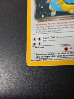 Pokemon TCG Dark Dragonite Team *SWIRL* 🌀 Rocket Holo Rare Unlimited 5/82 LP - Image 5