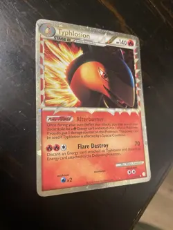 Pokemon Heartgold & Soulsilver Typhlosion Prime 110/123 Holo, LP - Image 1