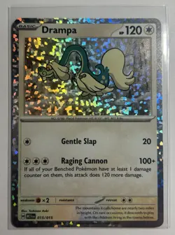 Drampa 2025 McDonald’s Promo 015/015 Dragon Discovery Pokemon TCG PACK FRESH NM! - Image 1