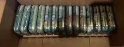 X22 Empty Tins & x18 COINS Pokemon 25th Anniversary Celebrations Mini Tins - Image 1
