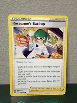 Roseanne's Backup 148/172 LP-Lightly Played Pokemon TCG - Image 1