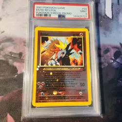 2001 Pokemon Wotc Promo Entei Reverse Holo PSA 9 #34/53 English TCG - Image 1