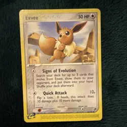 Pokemon TCG Eevee EX Sandstorm Basic 50HP 63/100 2003 Regular Common English - Image 1