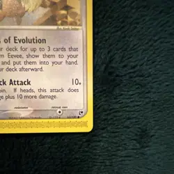 Pokemon TCG Eevee EX Sandstorm Basic 50HP 63/100 2003 Regular Common English - Image 5