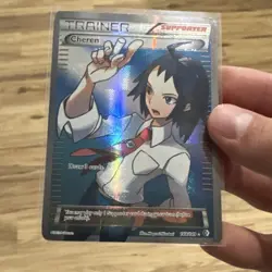 Pokemon Cheren Full Art Trainer 148/149 Boundaries Crossed Ultra Rare Holo Engl… - Image 3