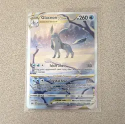 Pokemon Glaceon VSTAR Ultra Rare Holo Crown Zenith Galarian Gallery - Image 1