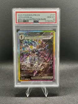 Pokemon 2025 Ceruledge ex 147/131 SIR Prismatic Evolutions GEM MINT PSA 10 - Image 1