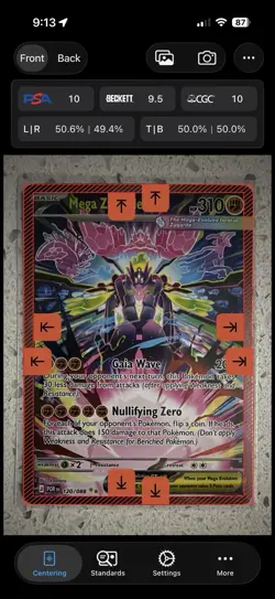 Perfect Order Mega Zygarde EX SIR 120/088 Pokemon TCG English PSA 10 Contender - Image 1