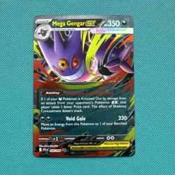 Mega Gengar ex 056/094 Phantasmal Flames Pokemon TCG - Image 1