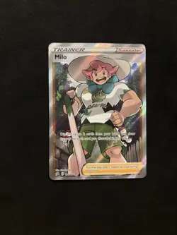 Milo (Full Art) 190/192 Swsh02: Rebel Clash Holo Pokemon TCG - NM - Image 1