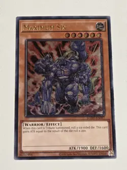 Maximum Six LODT-EN097 Ultimate Rare Yugioh Unlimited Edition Mint UTR - Image 5