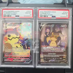 Pokemon Mimikyu V Brilliant StarS Full ArtPSA 10 Gem Mint TG16 AND TG17 - Image 1