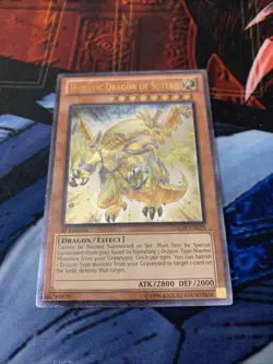 YuGiOh TCG Hieratic Dragon of Sutekh GAOV-EN025 Ultimate Rare 1st Edition NM - Image 2