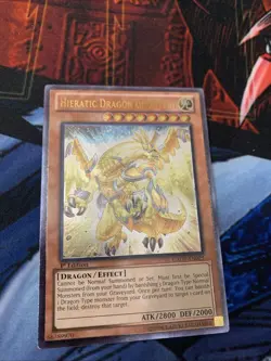 YuGiOh TCG Hieratic Dragon of Sutekh GAOV-EN025 Ultimate Rare 1st Edition NM - Image 3
