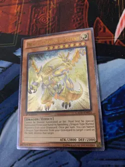 YuGiOh TCG Hieratic Dragon of Sutekh GAOV-EN025 Ultimate Rare 1st Edition NM - Image 4