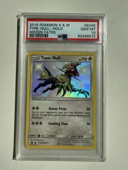 Pokemon - Type Null SV45/SV94 - Hidden Fates Baby Shiny Vault - PSA 10 Gem Mint - Image 1