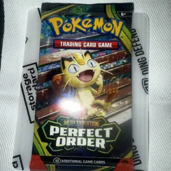 Pokemon Perfect Order Pack SEALED 🔥 Fresh Pull ⚡ Potential Chase 🎯 Art - d10 - Image 1