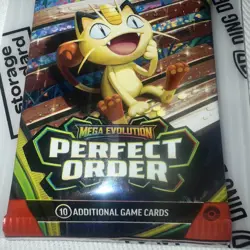 Pokemon Perfect Order Pack SEALED 🔥 Fresh Pull ⚡ Potential Chase 🎯 Art - d10 - Image 2