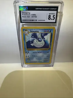 Dewgong Base Set Pokemon TCG CGC 8.5 - Image 1