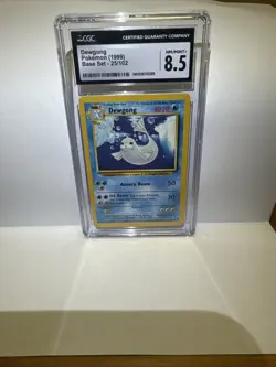 Dewgong Base Set Pokemon TCG CGC 8.5 - Image 2