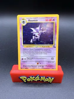 Vintage HAUNTER 6/62 Holofoil Rare Fossil Pokemon 1999 Wizards LP/NM 🌟 Sugimori - Image 1