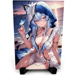 Wuthering Waves The Shorekeeper Sexy Hot Anime Waifu Girl Goddess Story Art Card - Image 1
