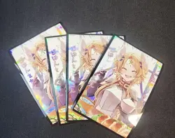 YuGiOh! Saintess HOLO Character TCG Trading Card Sleeves Holo 50Pcs Penny - Image 1