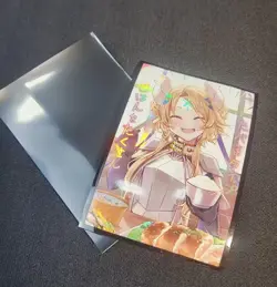 YuGiOh! Saintess HOLO Character TCG Trading Card Sleeves Holo 50Pcs Penny - Image 3