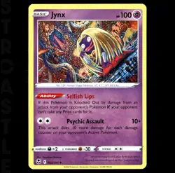 Jynx 062/195  Silver Tempest - Common - Pokémon Card TCG - Image 1