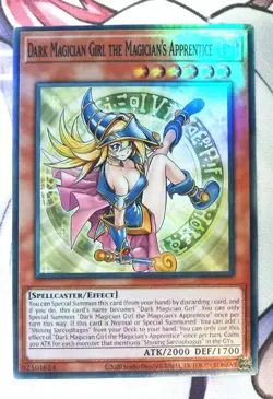 Dark Magician Girl the Magician's Apprentice ALIN YuGiOh Doujin Card *READ * - Image 1