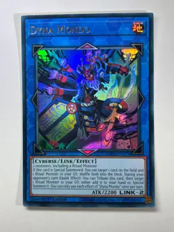 Dyna Mondo MP24-EN176 Ultra Rare 1st Edition YuGiOh Card NM - Image 1
