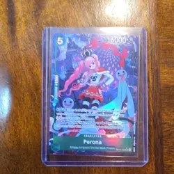 One Piece CCG Perona OP14-033 6000 Power 5 Cost Alternate Art Foil - Image 1
