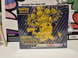 Pokemon TCG Scarlet & Violet Surging Sparks Elite Trainer Box ETB, Sealed disc - Image 1