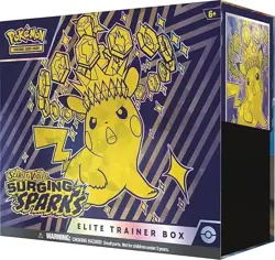 Pokemon TCG Scarlet & Violet SURGING SPARKS Elite Trainer Box FACTORY SEALED ETB - Image 2