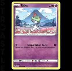 Ralts 060/189 SWSH Astral Radiance - Common - Pokémon Card TCG - Image 1