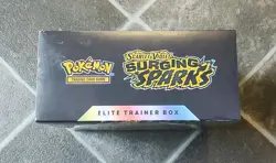 Pokemon TCG Scarlet & Violet Surging Sparks ETB Elite Trainer Box Factory Sealed - Image 3
