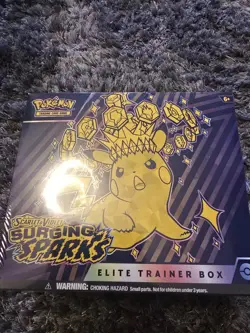 Pokemon TCG: Scarlet & Violet Surging Sparks Elite Trainer Box ETB New & Sealed - Image 1