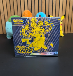 Pokemon TCG Scarlet & Violet Surging Sparks ETB Elite Trainer Box - NEW & SEALED - Image 1