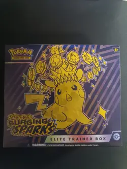 Pokemon TCG: Scarlet & Violet Surging Sparks Elite Trainer Box ETB New & Sealed - Image 1