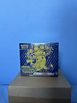 Pokemon TCG Scarlet & Violet Surging Sparks ETB Elite Trainer Box New Sealed - Image 1
