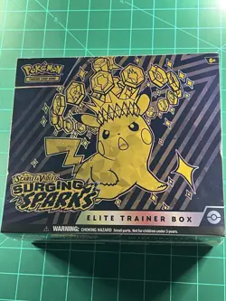 Pokemon SURGING SPARKS Elite Trainer Box ETB New & Sealed Scarlet & Violet TCG - Image 1
