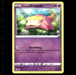 Galarian Slowpoke 054/163 Battle Styles - Common - Pokémon Card TCG - Image 1